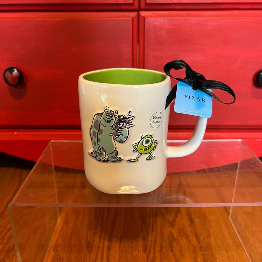 NWT Rae Dunn Disney Monsters Sully Mike Wazowski Boo The Scream Team mug - Picture 5 of 9